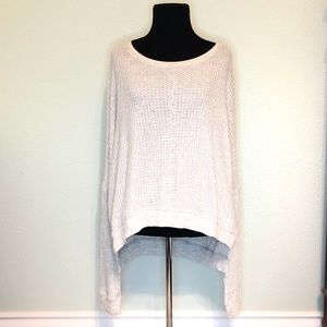 Velvet by Spenser Graham Oversized Waffel Sweater